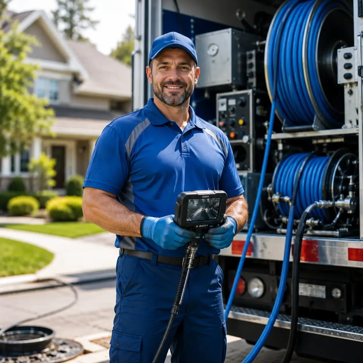 Local outdoor drain cleaning specialists in Custer City, PA